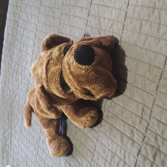 Russ Puddie Plush  Sad Eyed Bull Dog Plushy - Picture 5 of 5